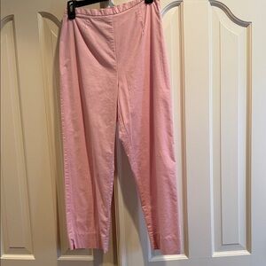 Saks Fifth Avenue Pink Straight Leg Pants